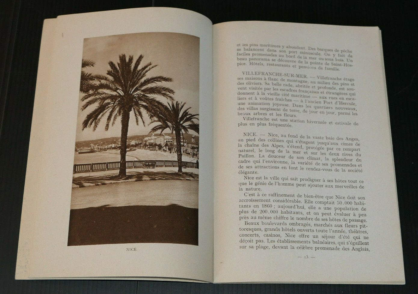 ANCIEN LIVRET TOURISTIQUE PLAGES MEDITERRANEENNES CIRCA 1920 VACANCES VOYAGE