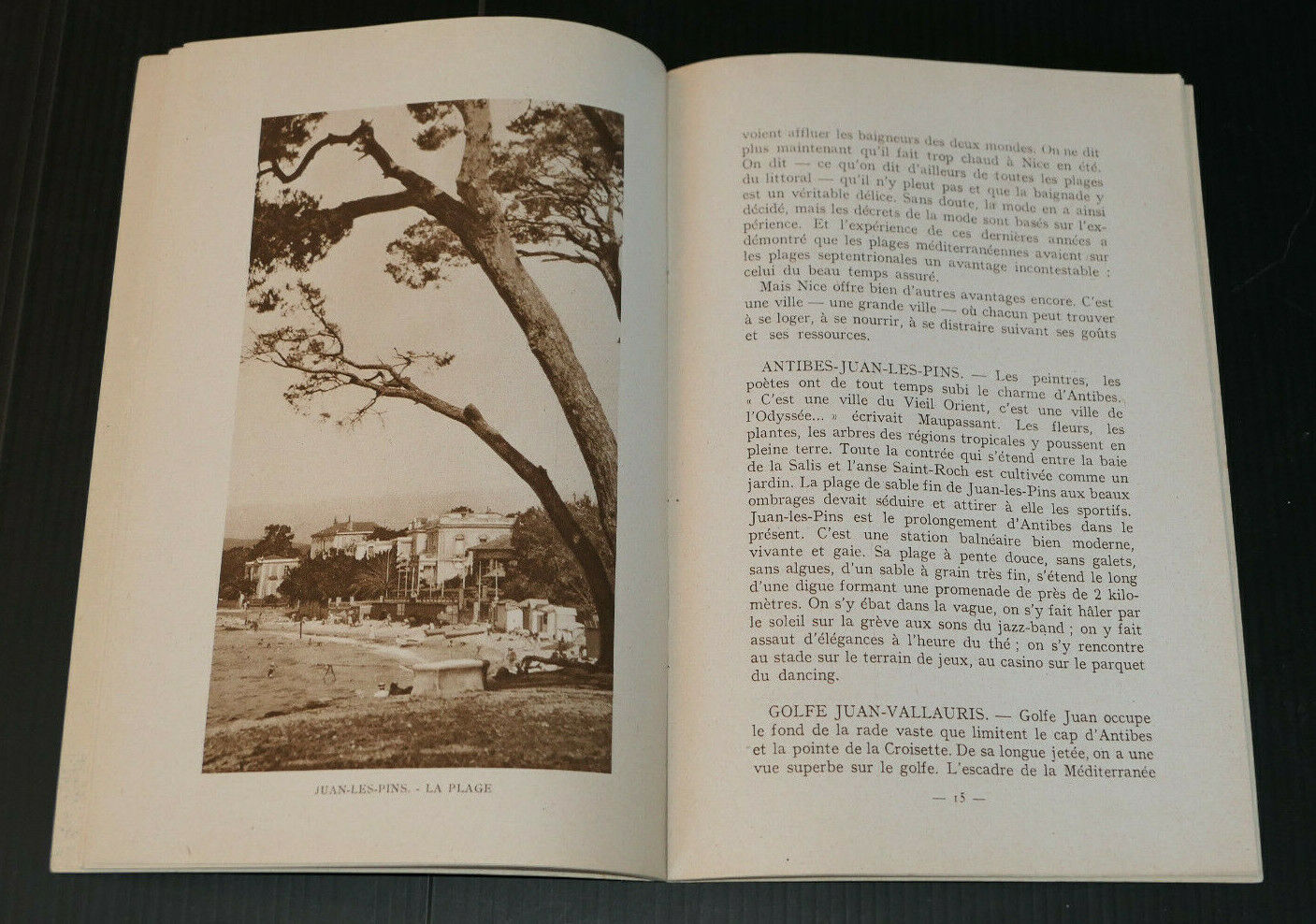 ANCIEN LIVRET TOURISTIQUE PLAGES MEDITERRANEENNES CIRCA 1920 VACANCES VOYAGE