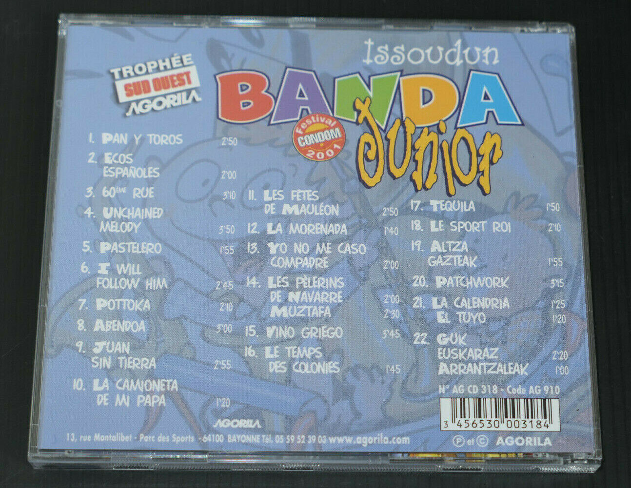 CD ISSOUDUN / BANDA JUNIOR / AGORILA 2002