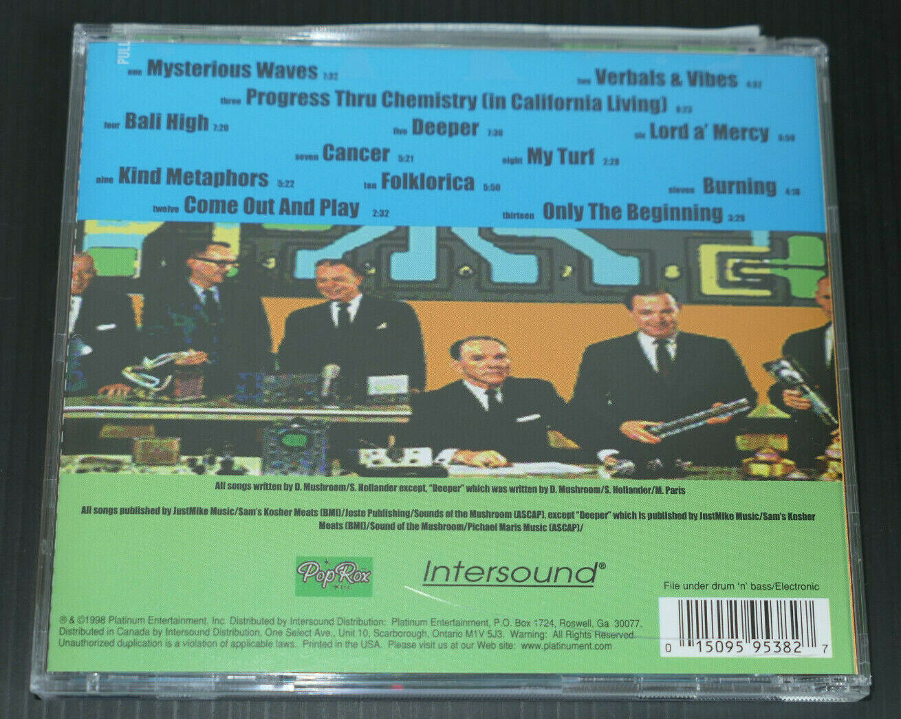 CD DUKE MUSHROOM PRESENTS THE WARRIORS / 1998