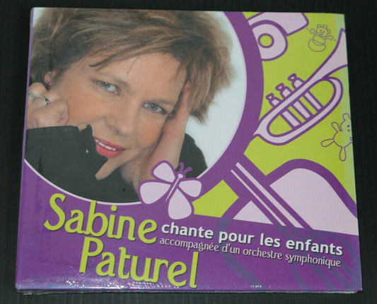 CD + LIVRET SABINE PATUREL CHANTE POUR LES ENFANTS / ORCHESTRE SYMPHONIQUE