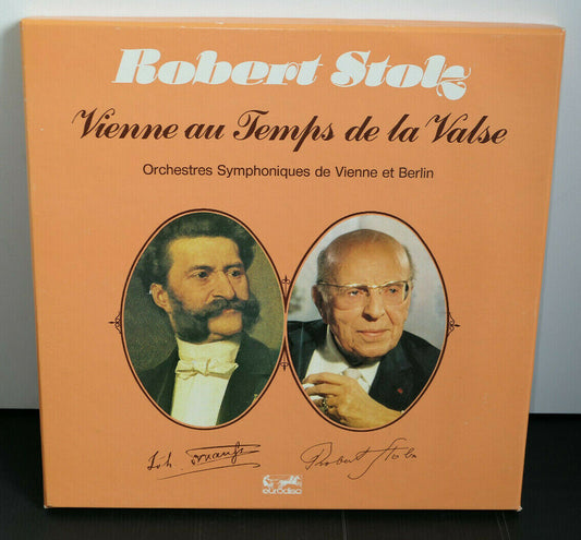 BOX 5LP 33T ROBERT STOLZ / VIENNE AU TEMPS DE LA VALSE / EURODISC 87364 / 1973