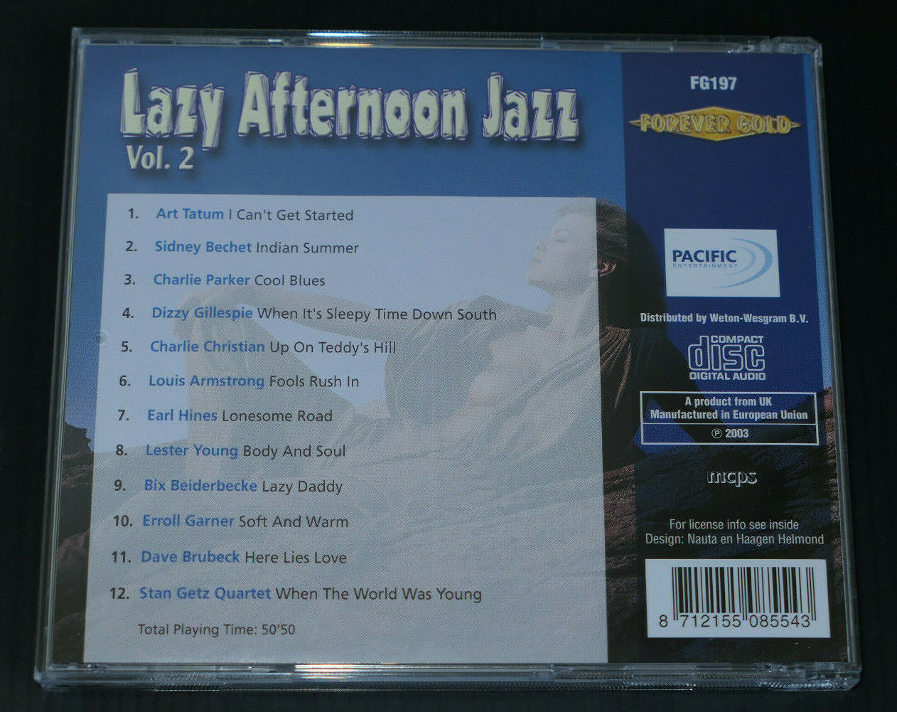 CD LAZY AFTERNOON JAZZ VOL.2 / COMPILATION 12 TITRES / 2003