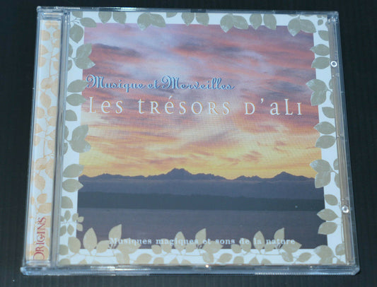 CD MUSIQUE ET MERVEILLES / LES TRESORS D'ALI / LAURENT DURY / ORIGINS 2001