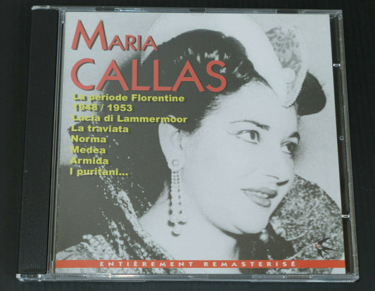 CD MARIA CALLAS  / LA PERIODE FLORENTINE 1948/1953 / 2004