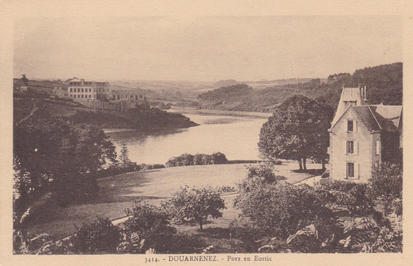 CPA 29 FINISTERE DOUARNENEZ / PORS EN EOSTIC