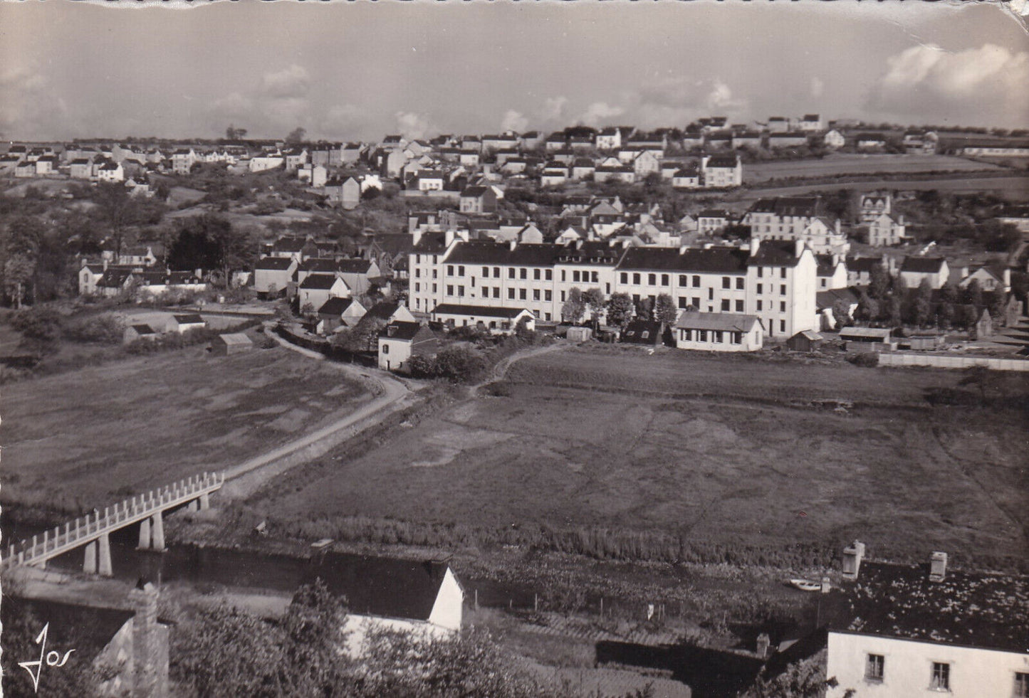 ANCIENNE CARTE POSTALE CPSM 29 PONT-DE-BUIS / L'ECOLE ...
