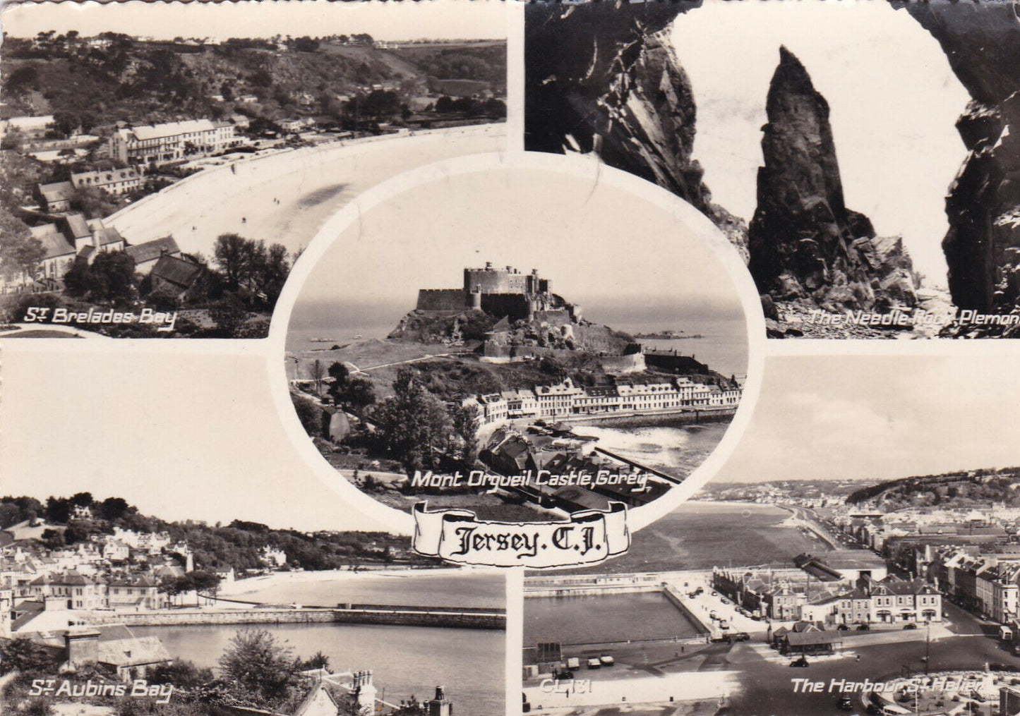 ANCIENNE CARTE POSTALE CPSM JERSEY