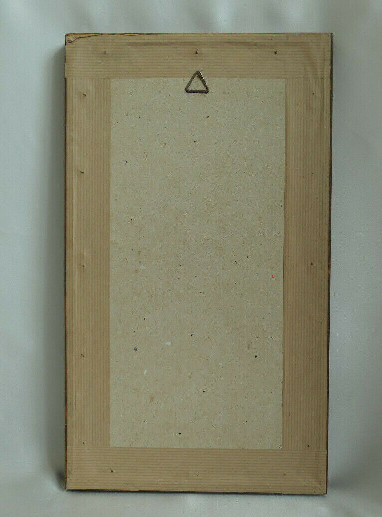 ANCIENNE GRAVURE BRETAGNE FINISTERE CALVAIRE FEMME COIFFE PRIERE SIGNATURE