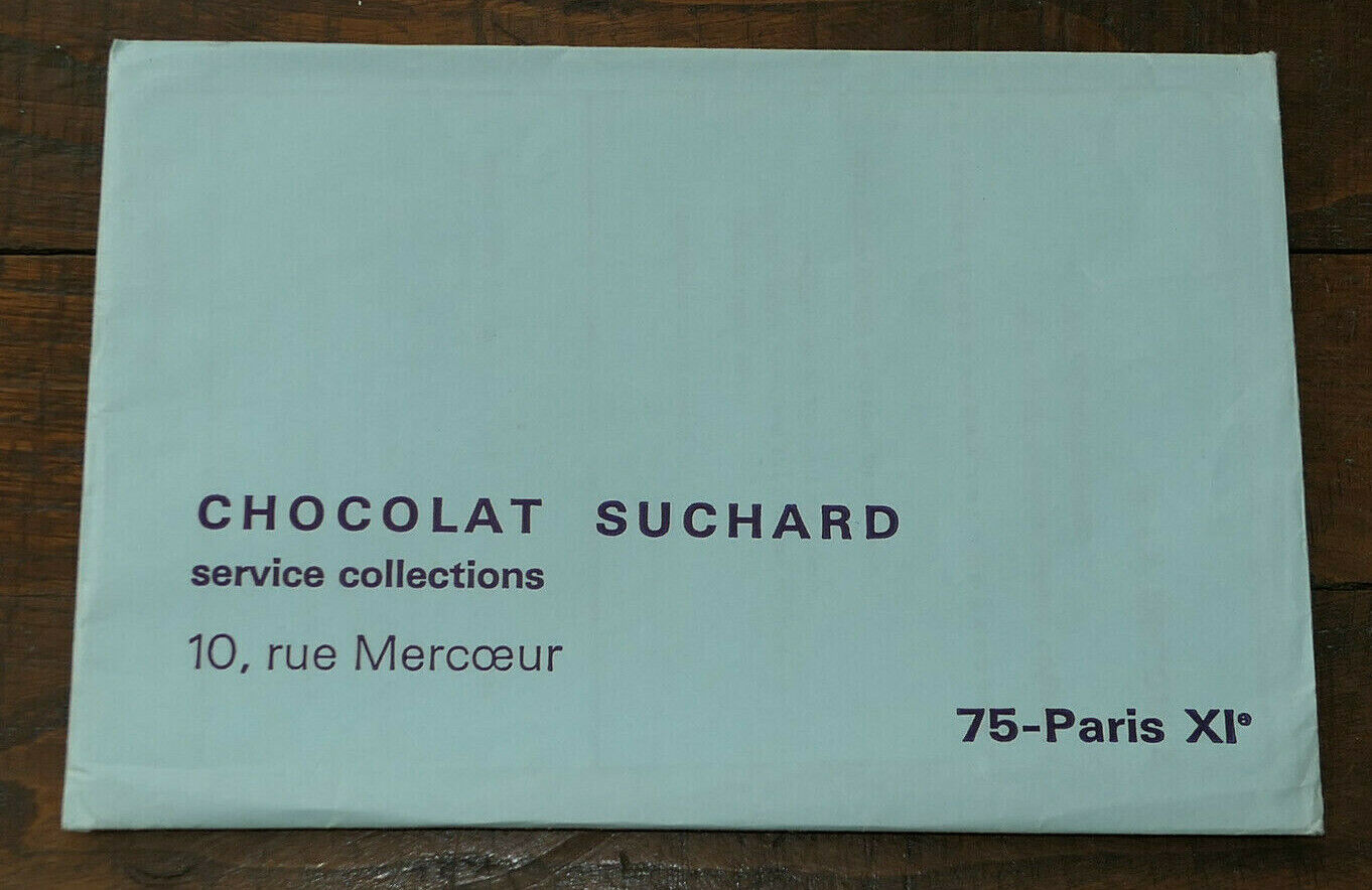 CHOCOLAT SUCHARD SERVICE COLLECTIONS ENVELOPE WITH 3 DOT COLLECTORS