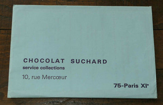 CHOCOLAT SUCHARD SERVICE COLLECTIONS ENVELOPE WITH 3 DOT COLLECTORS