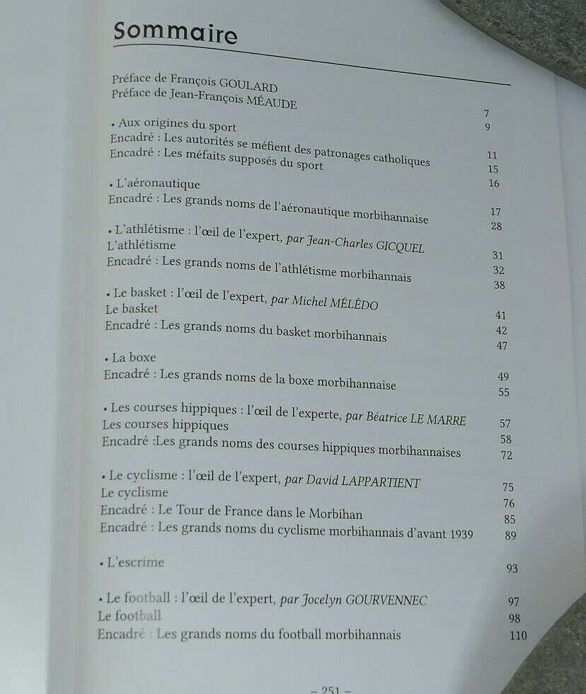 NAISSANCE DES SPORTS DANS LE MORBIHAN / STEPHANE GACHET / 2014 / BRETAGNE