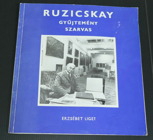RUZICSKAY GYUJTEMENY SZARVAS ERZSEBET LIGET 1981 RARE & SIGNED !!! +CARDS