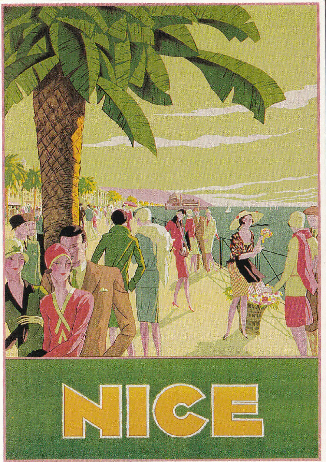CARTE POSTALE MODERNE CPM EDITIONS CLOUET 2002 / NICE