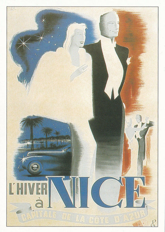 CARTE POSTALE MODERNE CPM GILLETTA / L'HIVER A NICE / JEAN LUC