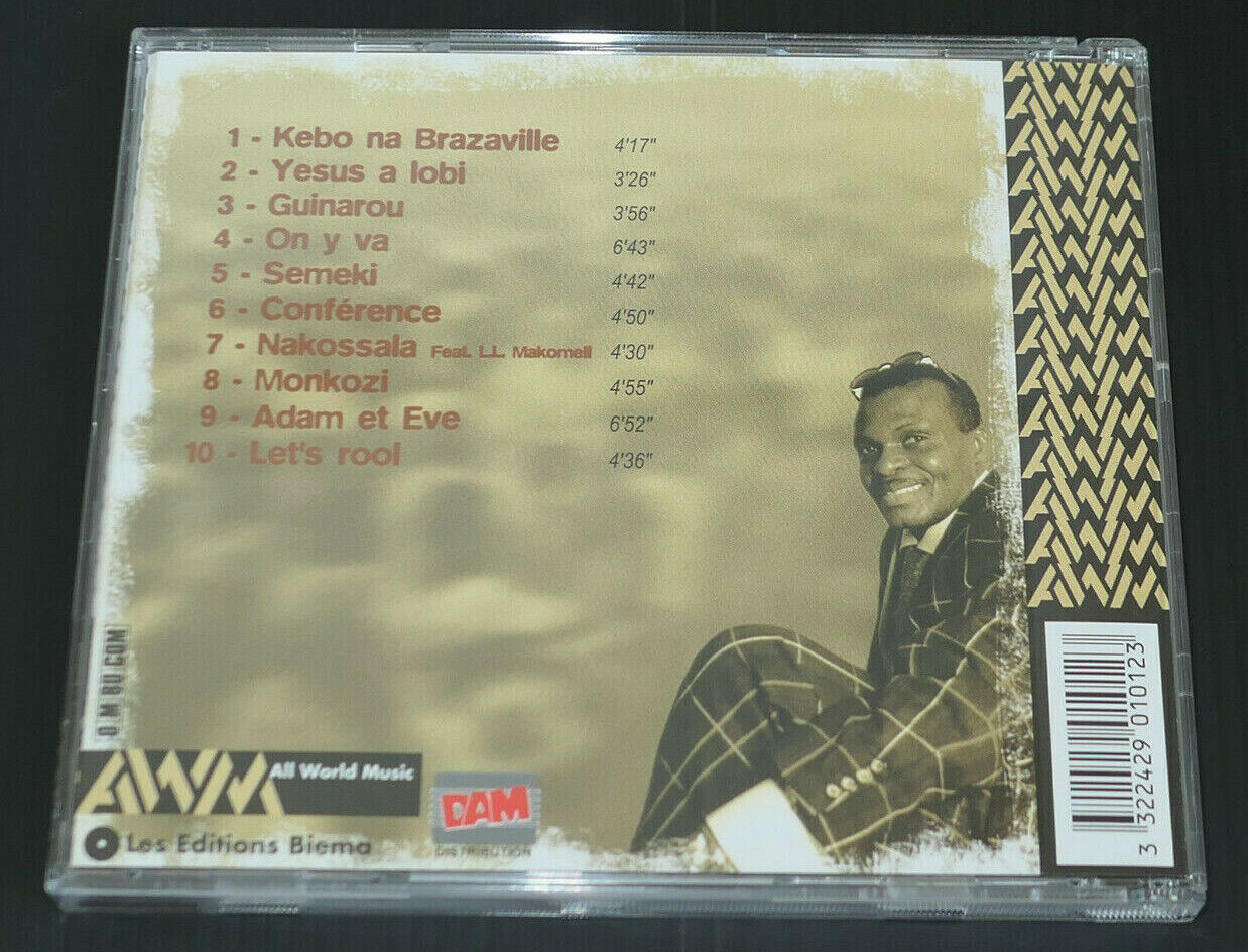 CD MAV CACHAREL / KEBO NA BRAZAVILLE / ALL WORLD MUSIC