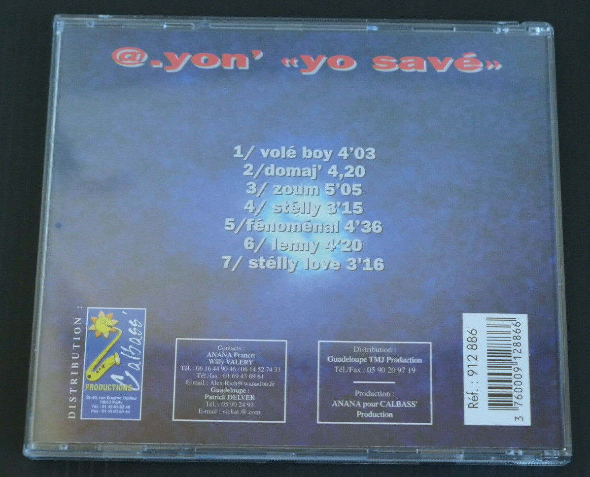 CD @.YON / YO SAVE / CALBASS