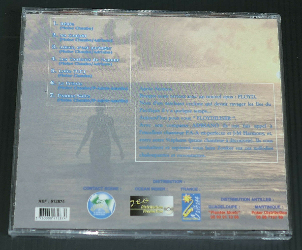 CD ZOUK FLOYD / AIMER C'EST PARTAGER