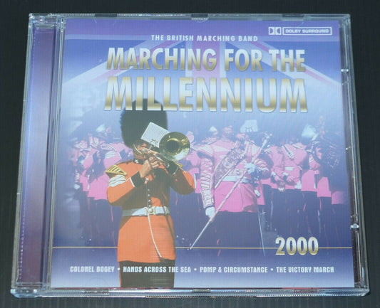 CD THE BRITISH MARCHING BAND / MARCHING FOR THE MILLENIUM / 2000