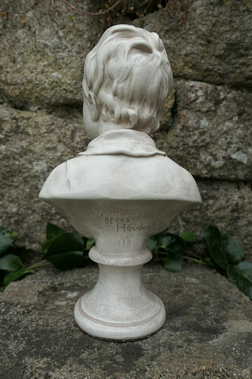 BUSTE D'ALEXANDRE BRONGNIART D'APRES HOUDON 419 H.24CM