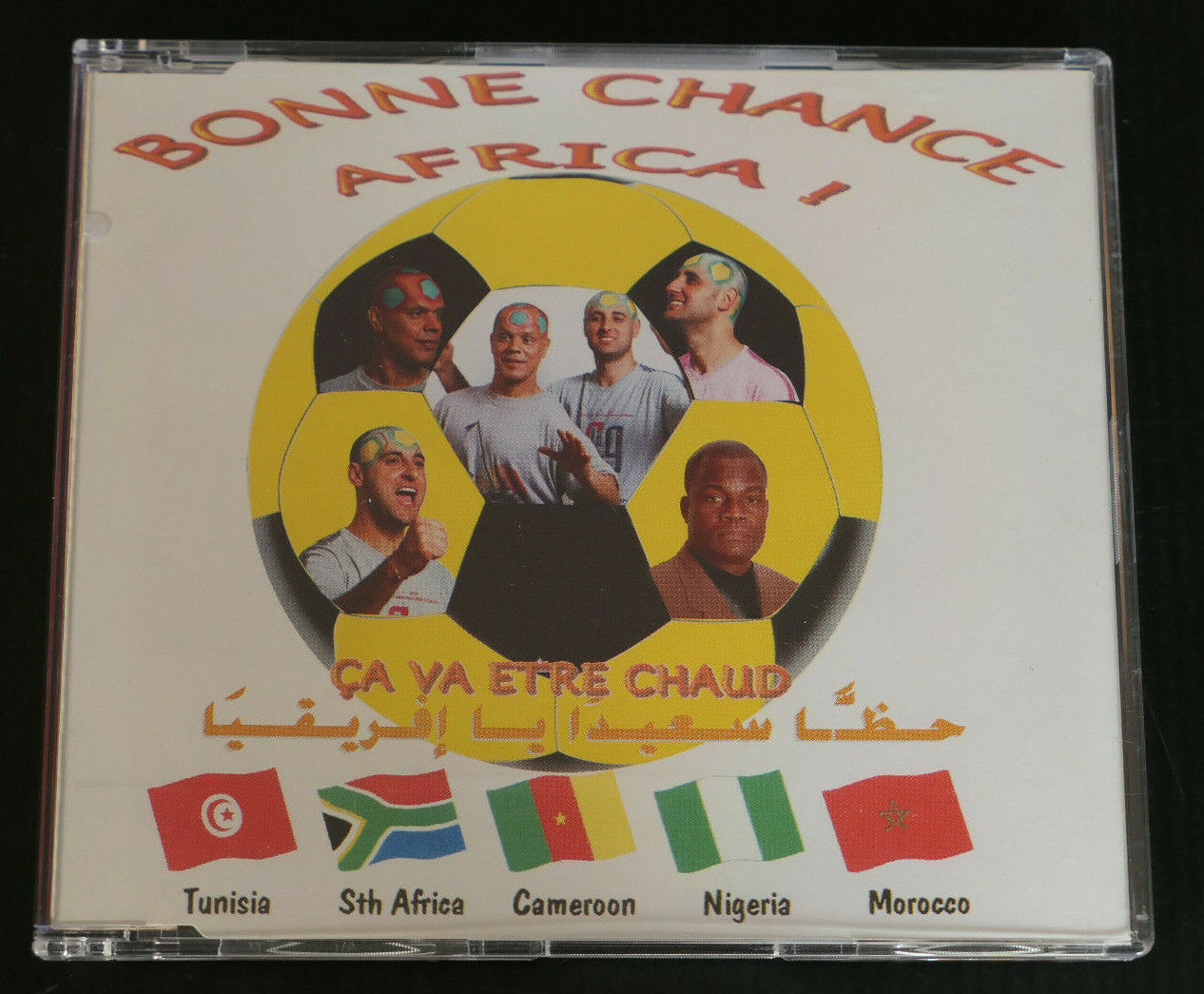 CD 2 TITRES / BONNE CHANCE AFRICA !