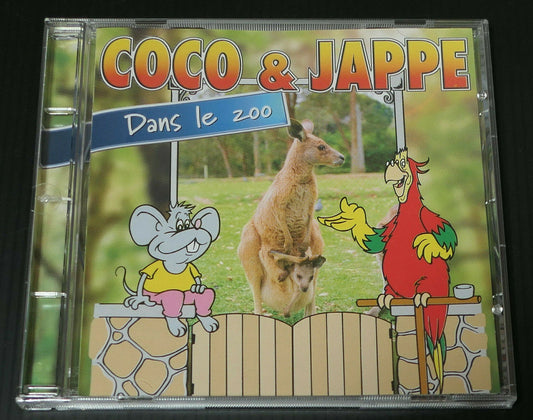 CD COCO & JAPPE / DANS LE ZOO / HISTOIRES ET CHANSONS / 1999