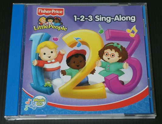 CD FISHER-PRICE LITTLE PEOPLE / 1-2-3 SING-ALONG / 2007