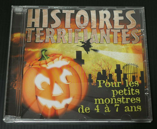 CD HISTOIRES TERRIFIANTES POUR LES PETITS MONSTRES DE 4 A 7 ANS / 1999