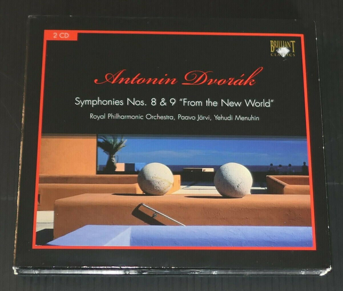 2CD ANTONIN DVORAK / SYMPHONIES NOS 8 & 9 "FROM THE NEW WORLD" / BRILLIANT