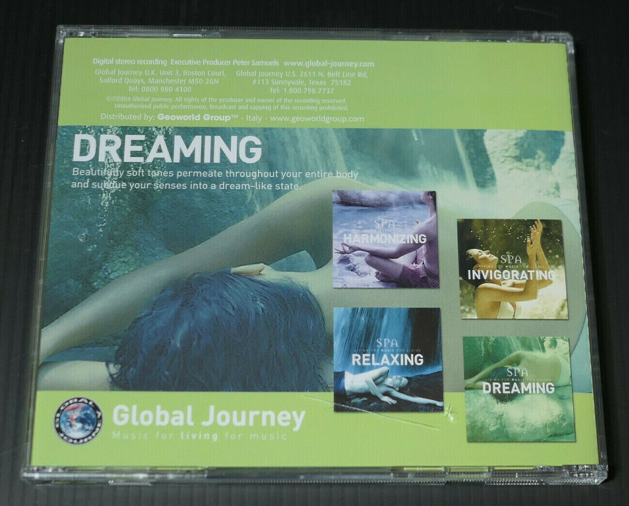 CD GEOWORLD GLOBAL JOURNEY / SPA DREAMING / 2004