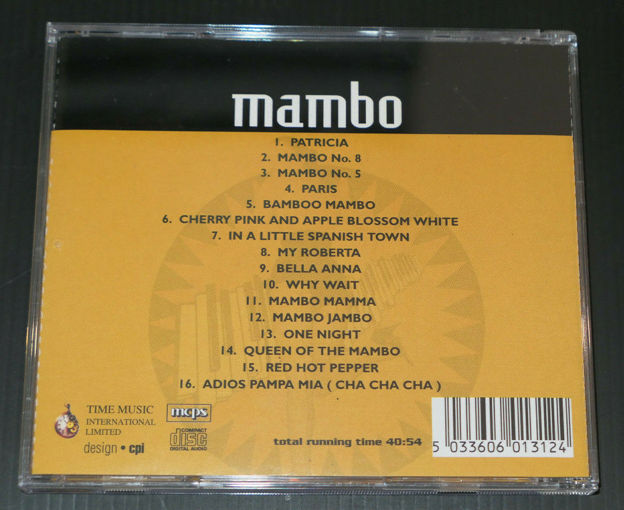 CD MAMBO / COMPILATION 16 TITRES / 1999
