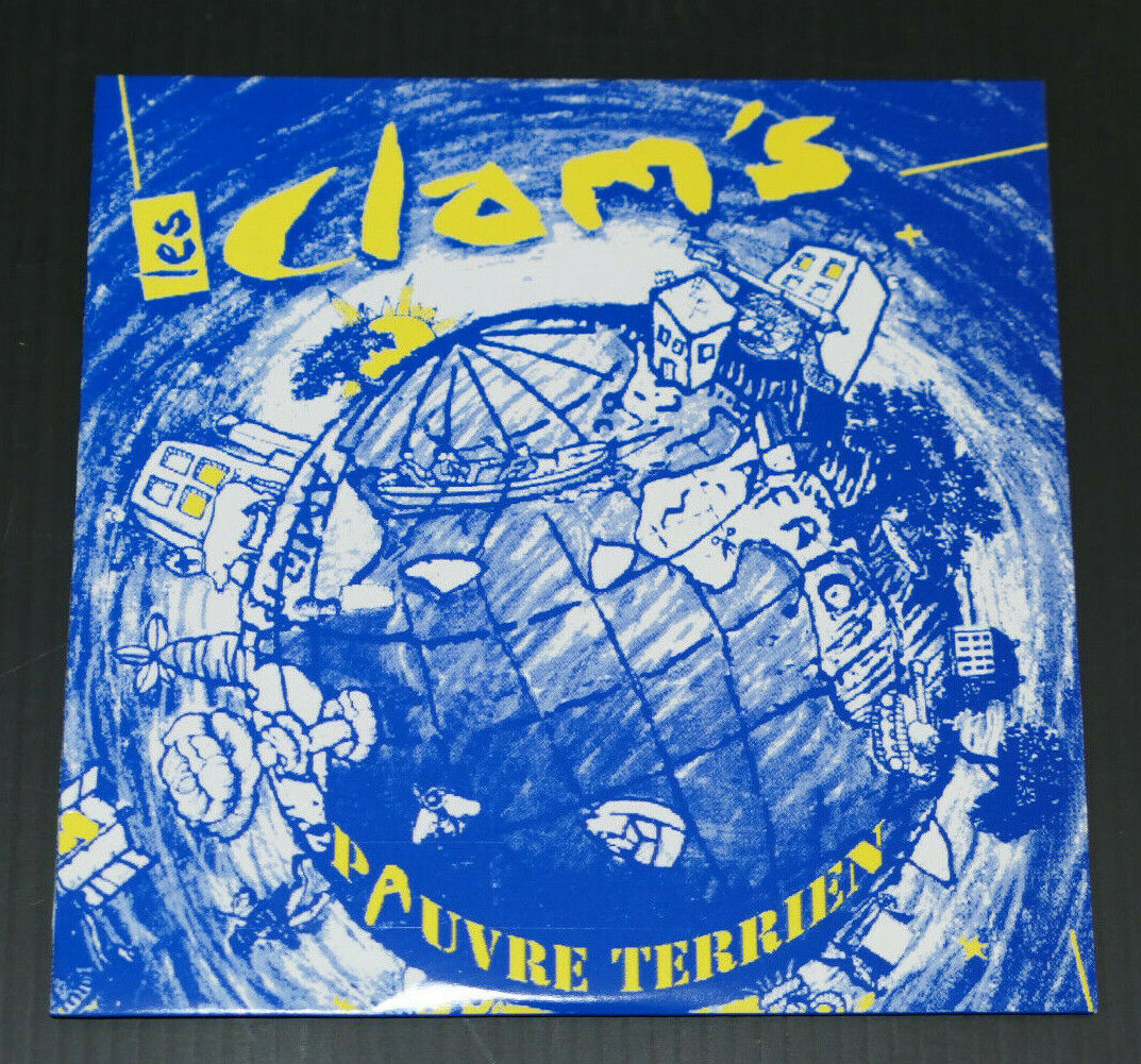 CD 2 TITRES LES CLAM'S / PAUVRE TERRIEN