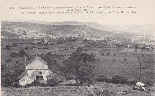 CARTE POSTALE ANCIENNE CPA 89 VEZELAY LA CORDELLE