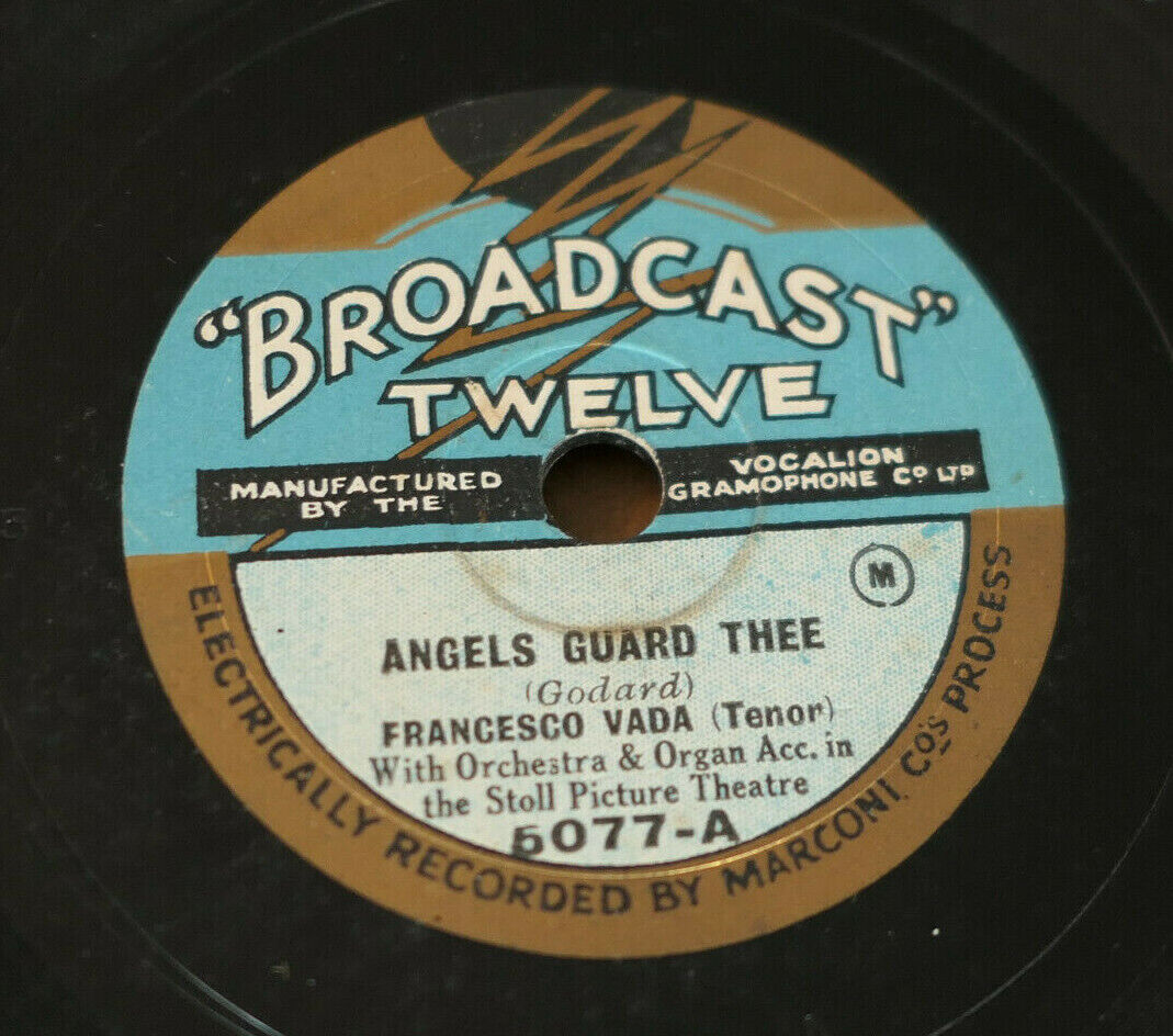 78T 78RPM FRANCESCO VADA / AY-AY-AY / BROADCAST TWELVE 5077 