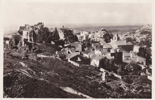 CARTE POSTALE ANCIENNE CPA 13 LES BAUX VUE GENERALE