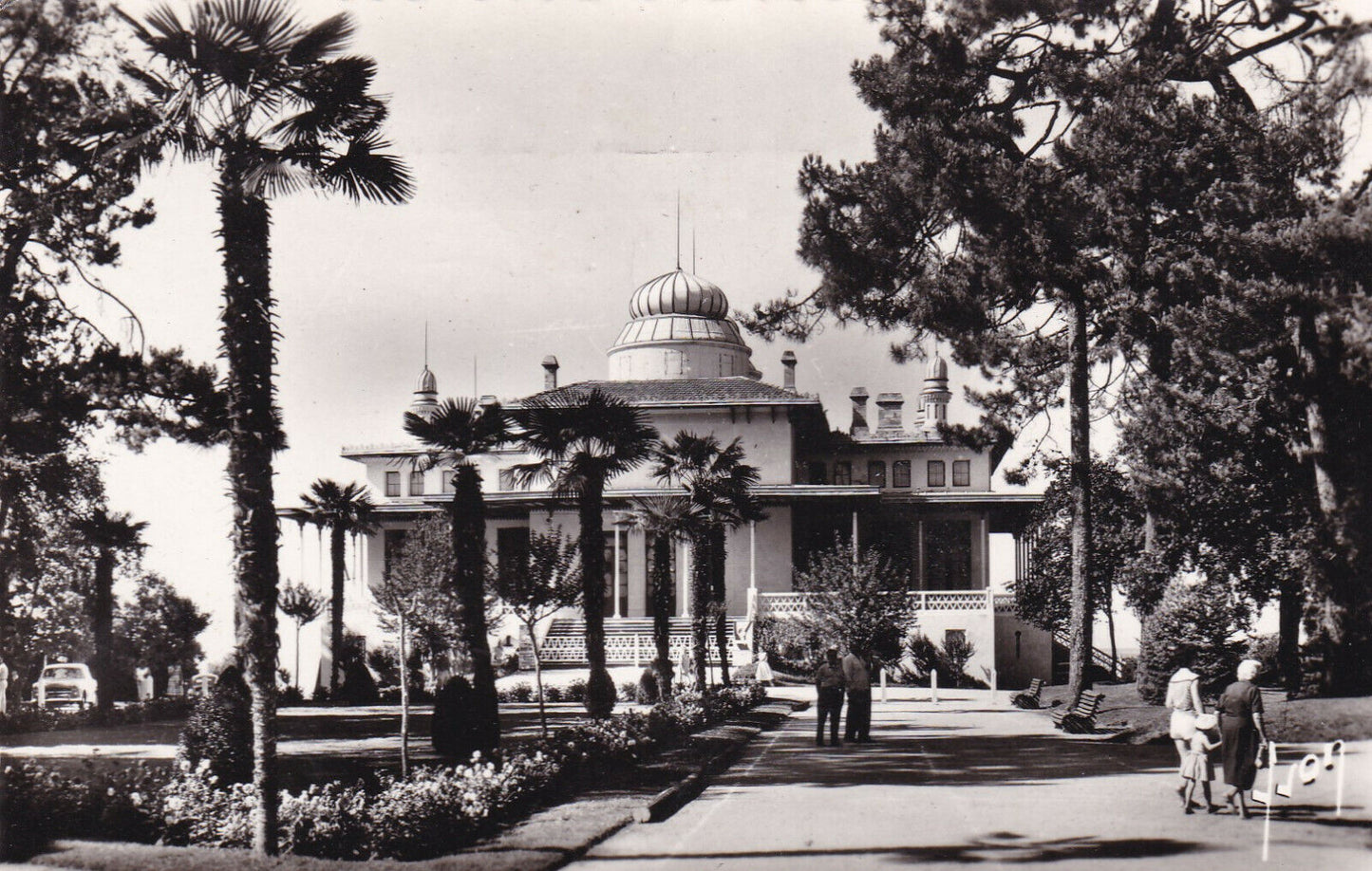 CARTE POSTALE CPSM ARCACHON (GIRONDE) LE CASINO MAURESQUE (1963)