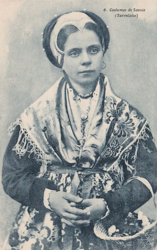 OLD POSTCARD CPA COSTUMES OF SAVOY (TARENTAISE) 