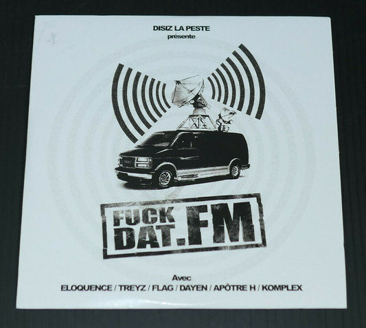 CD PROMO 15 TITRES FUCK DAT.FM / DISIZ LA PESTE / 2003