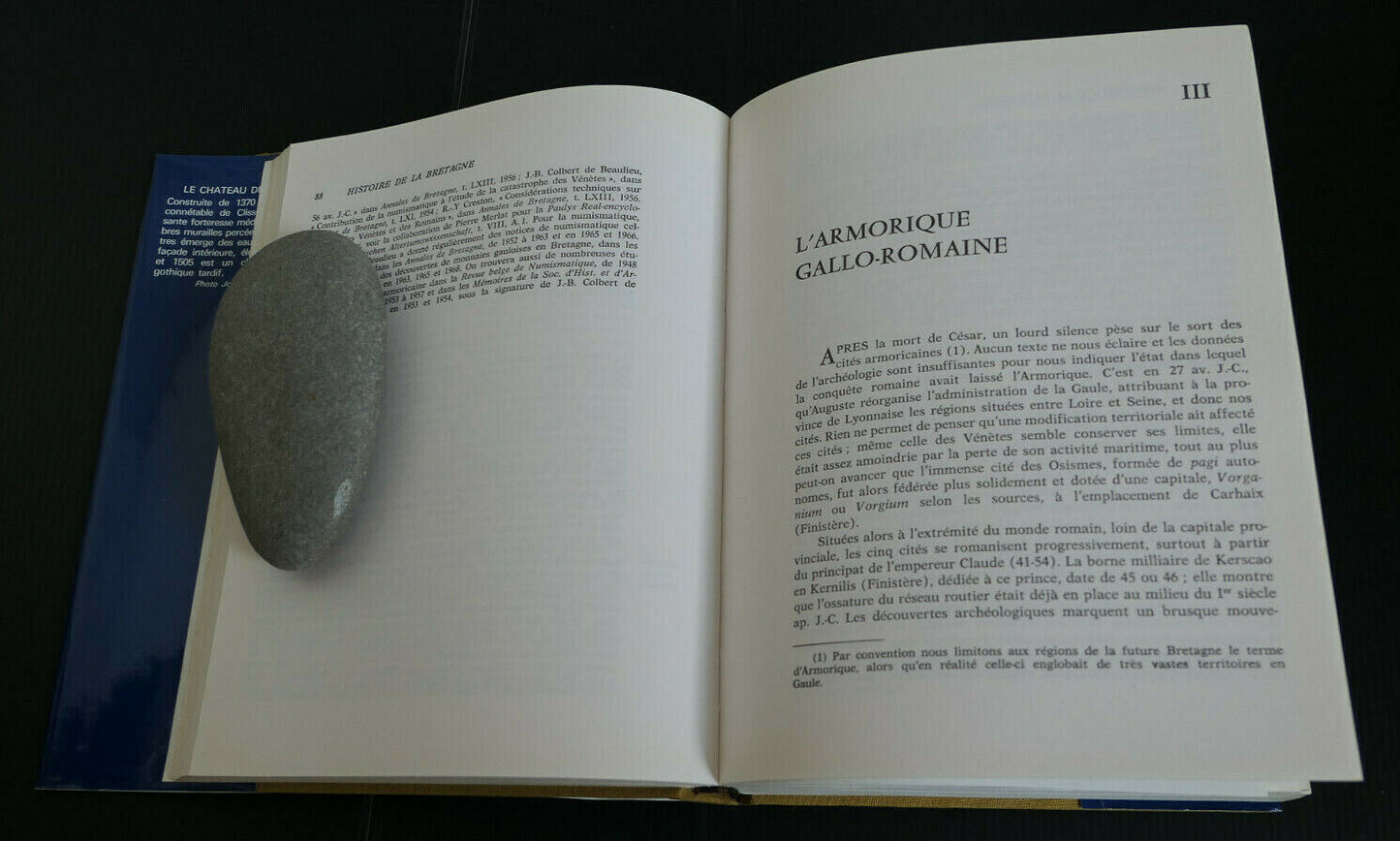 HISTOIRE DE LA BRETAGNE / JEAN DELUMEAU / PRIVAT 1969