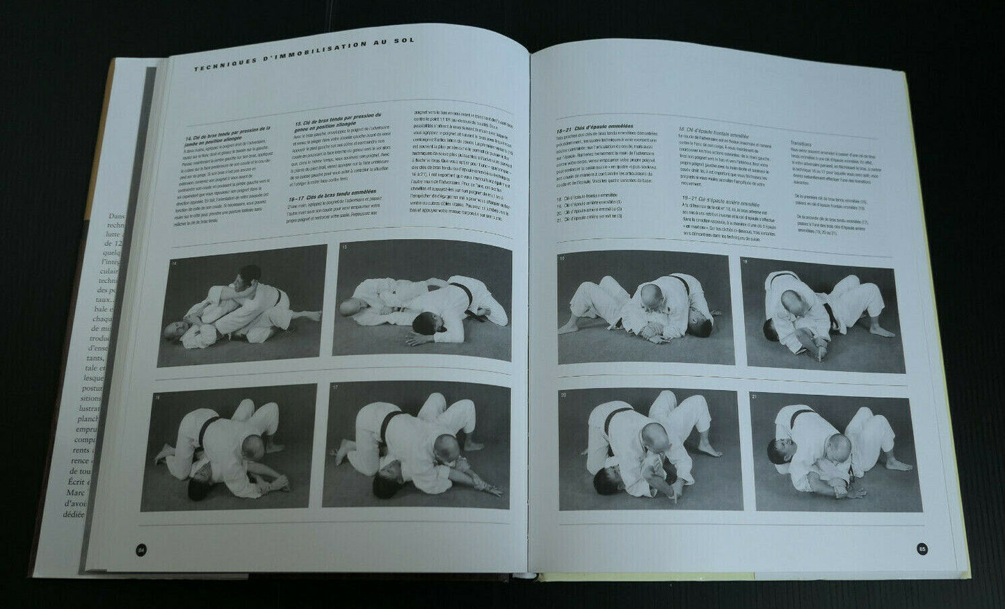 LE LIVRE DE LA LUTTE AU SOL PRINCIPES ET TECHNIQUES / MARC TEDESCHI / BUDO 2012