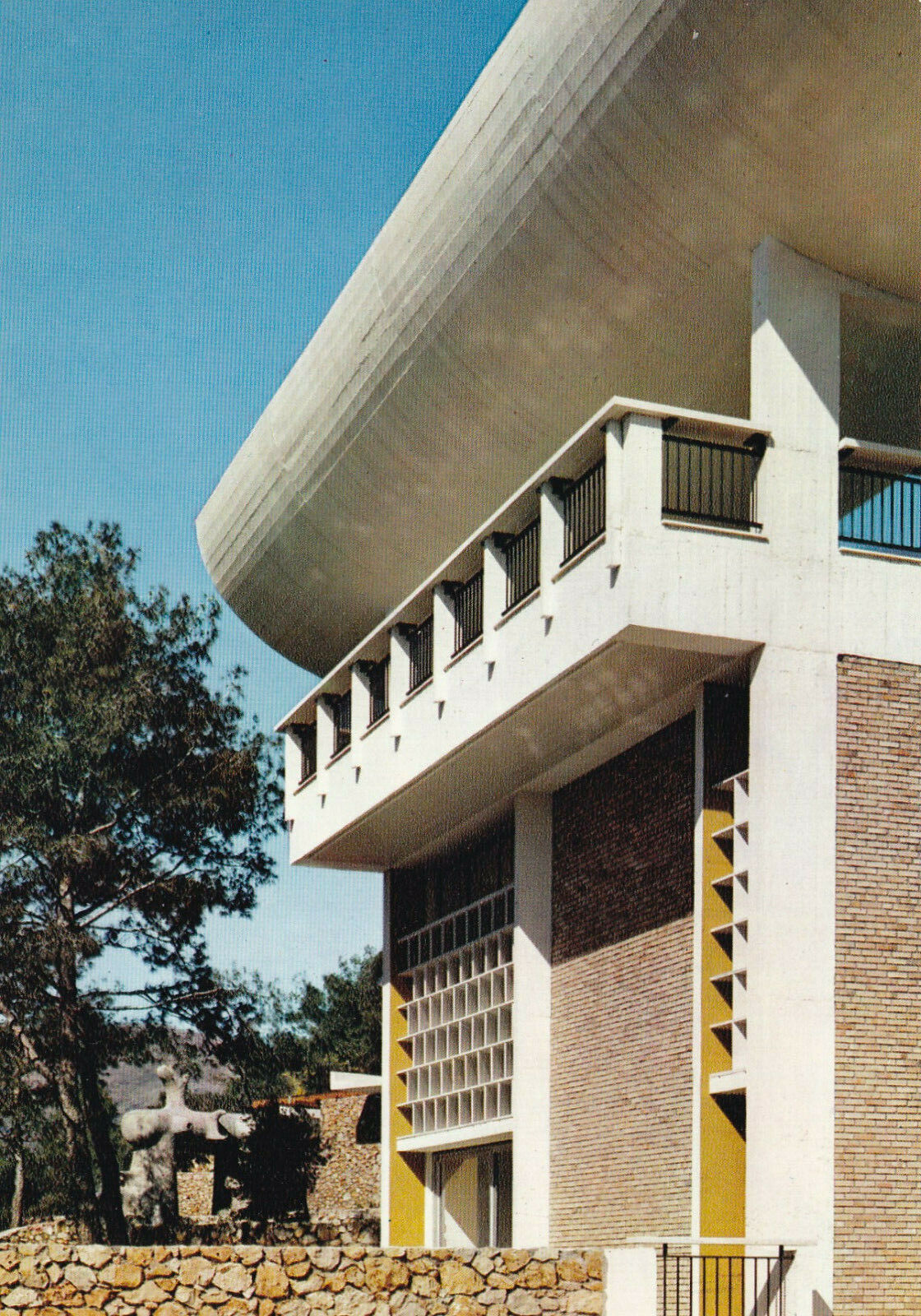 LOT DE 8 CPM FONDATION MAEGHT ST PAUL FRANCE