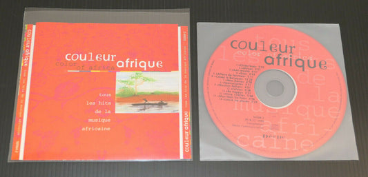 CD COULEUR AFRIQUE / COMPILATION 14 TITRES / 1996