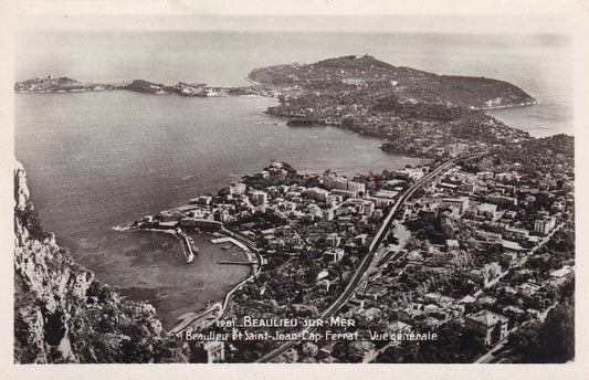 CARTE POSTALE CPSM NOIR ET BLANC / BEAULIEU-SUR-MER SAINT-JEAN CAP FERRAT