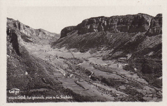 CARTE POSTALE ANCIENNE CPA NOIR ET BLANC / CORBEL VUE GENERALE DE LA RUCHERE