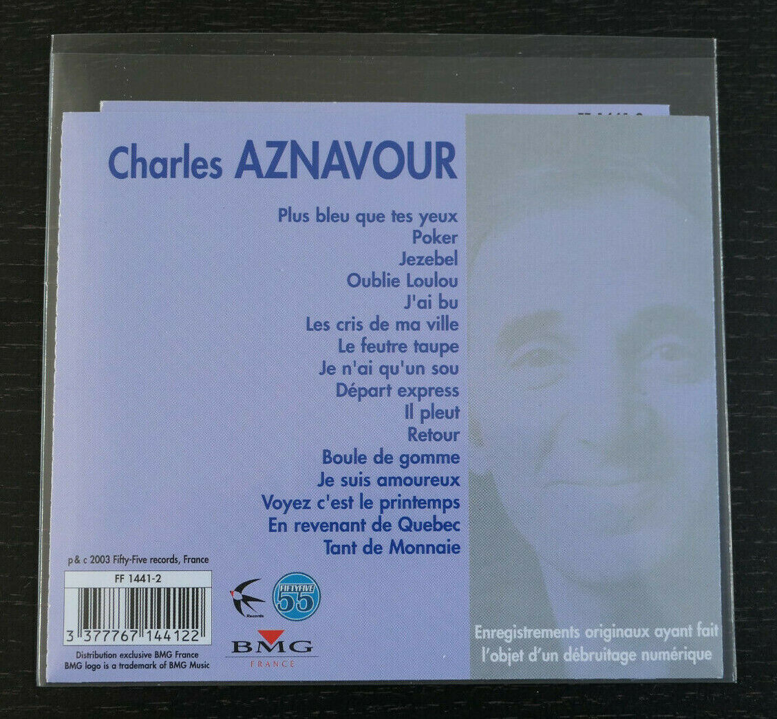 CHARLES AZNAVOUR CD / 16-TRACK COMPILATION 