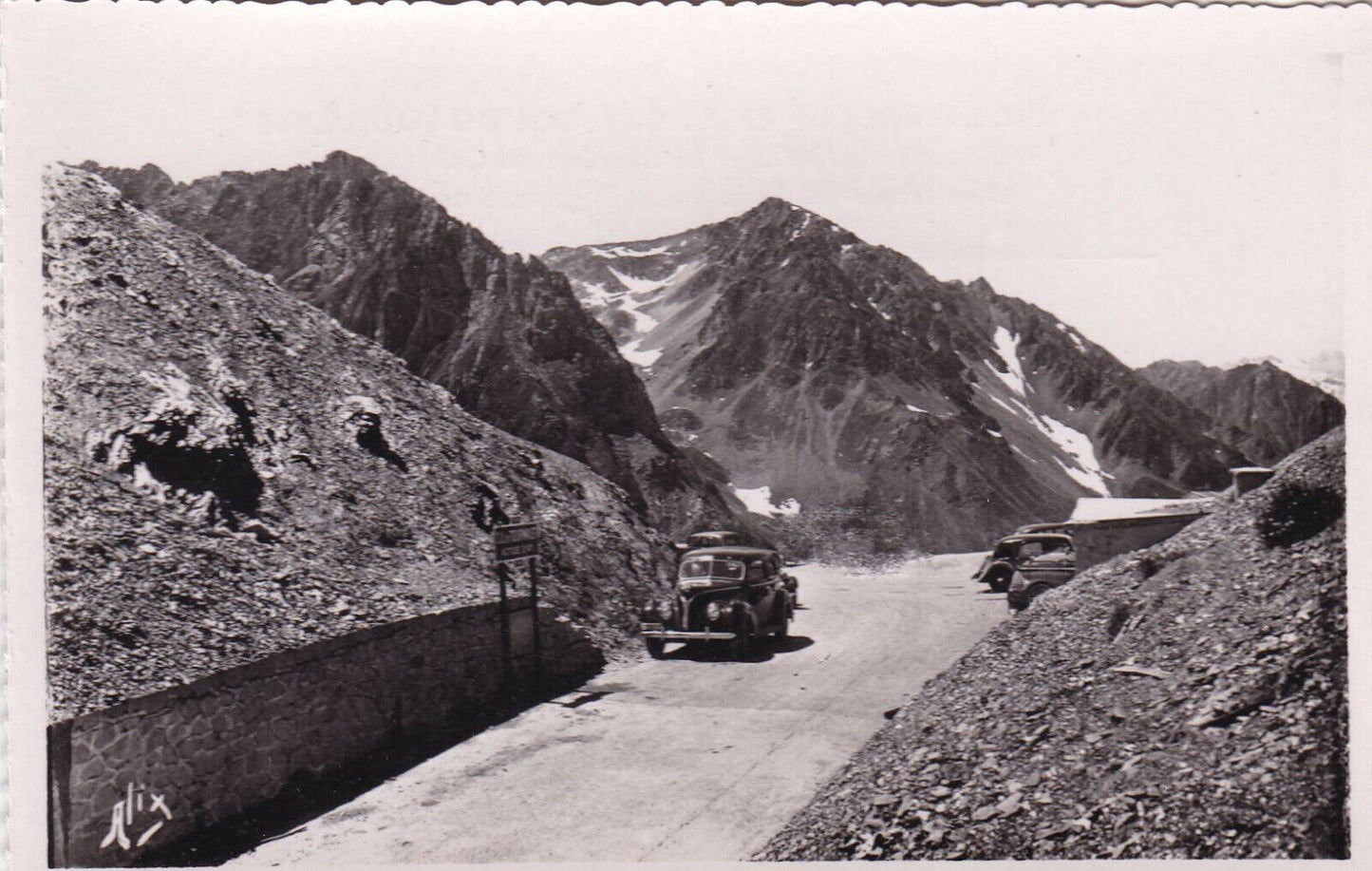 LOT 7 CARTES POSTALES CPSM NOIR BLANC / PIC DU MIDI DE BIGORRE COL DU TOURMALET