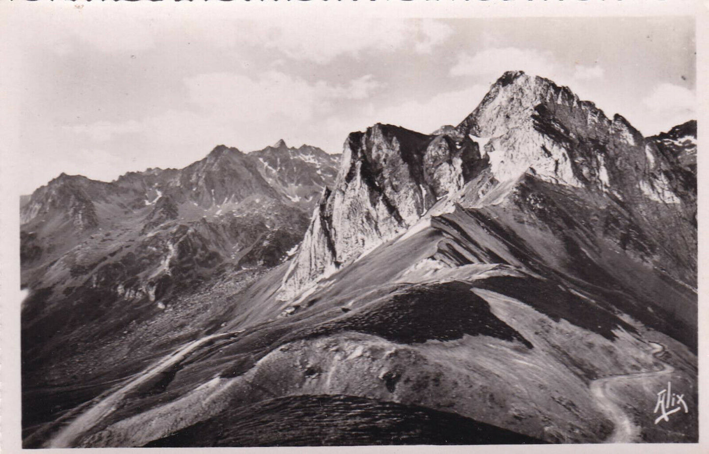 LOT 7 CARTES POSTALES CPSM NOIR BLANC / PIC DU MIDI DE BIGORRE COL DU TOURMALET