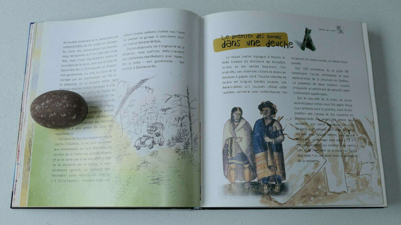 A NATURALIST IN A 2CV TRAVEL DIARY / RENE VOLOT / PATHS 2007 CITROEN 