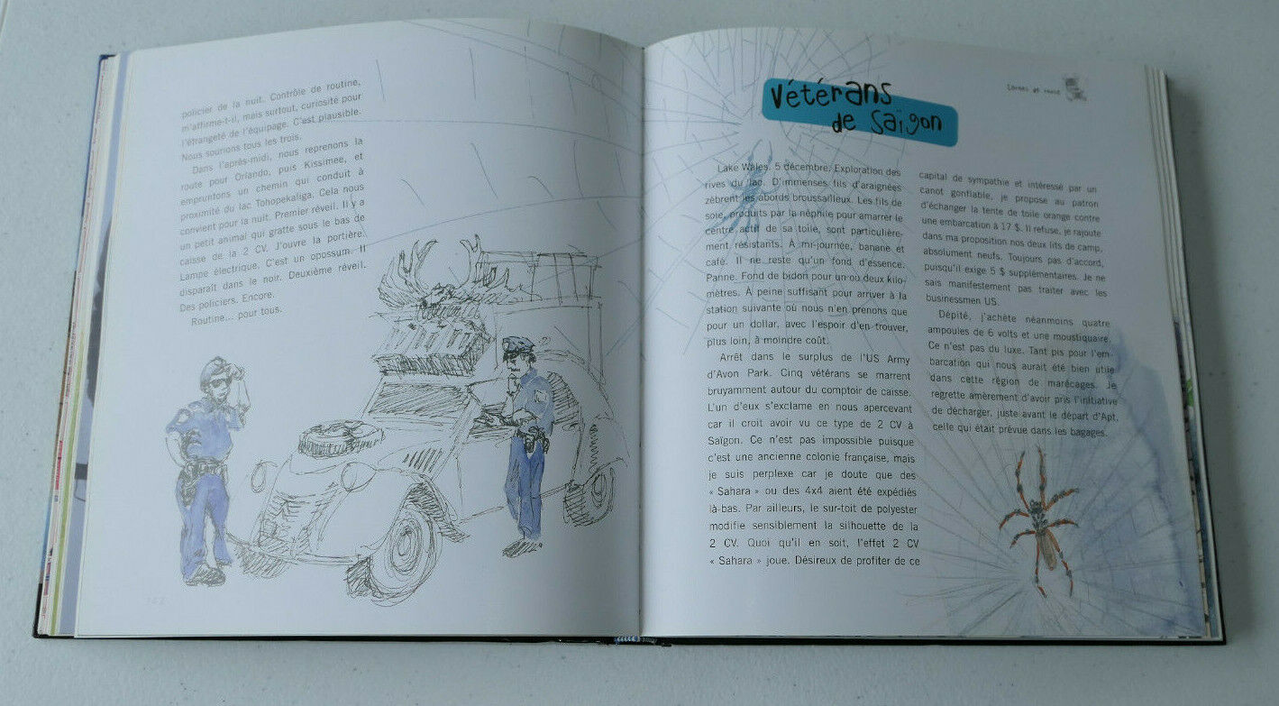 A NATURALIST IN A 2CV TRAVEL DIARY / RENE VOLOT / PATHS 2007 CITROEN 