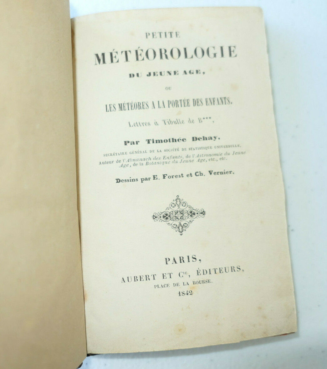 PETITE METEOROLOGIE DU JEUNE AGE / TIMOTHEE DEHAY / 1842